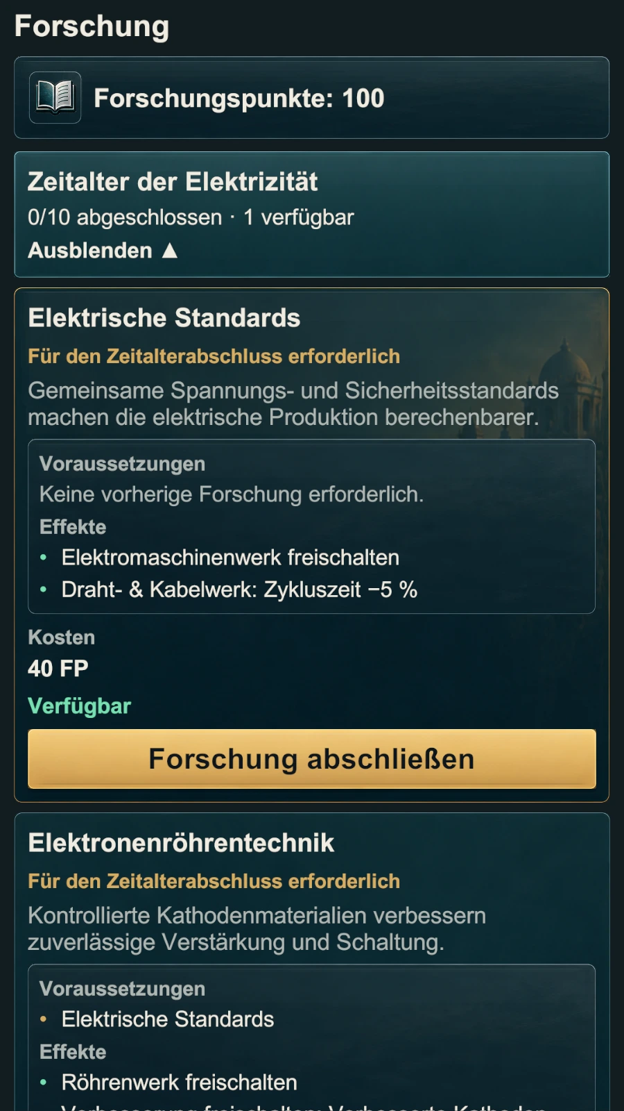 Neue Epochen erforschen